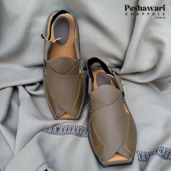 Leather Zalmi Peshawari Chappal