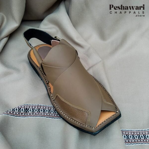 Leather Zalmi Peshawari Chappal